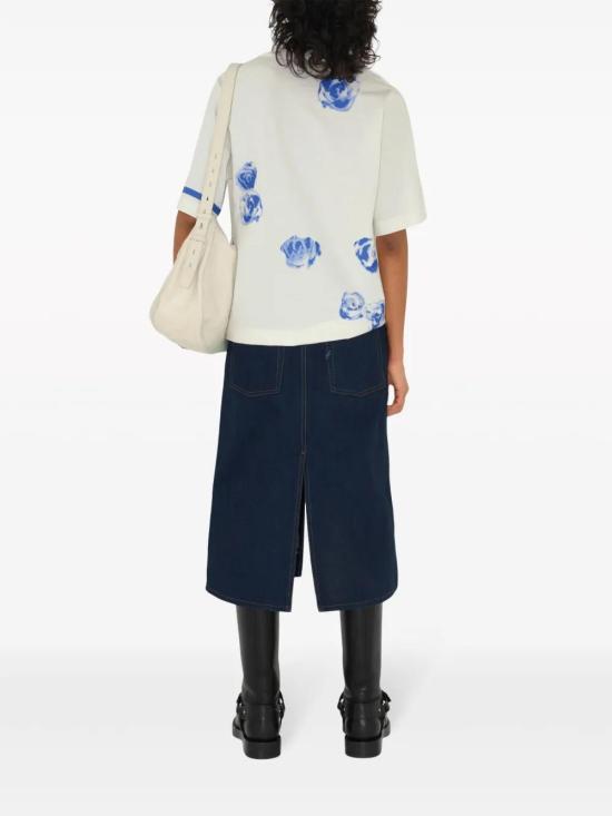  버버리 반팔 티셔츠 8081342 white - BURBERRY