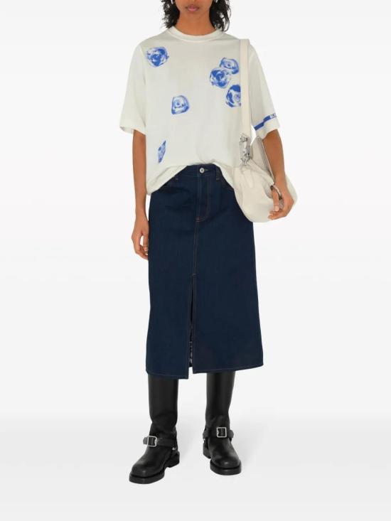  버버리 반팔 티셔츠 8081342 white - BURBERRY