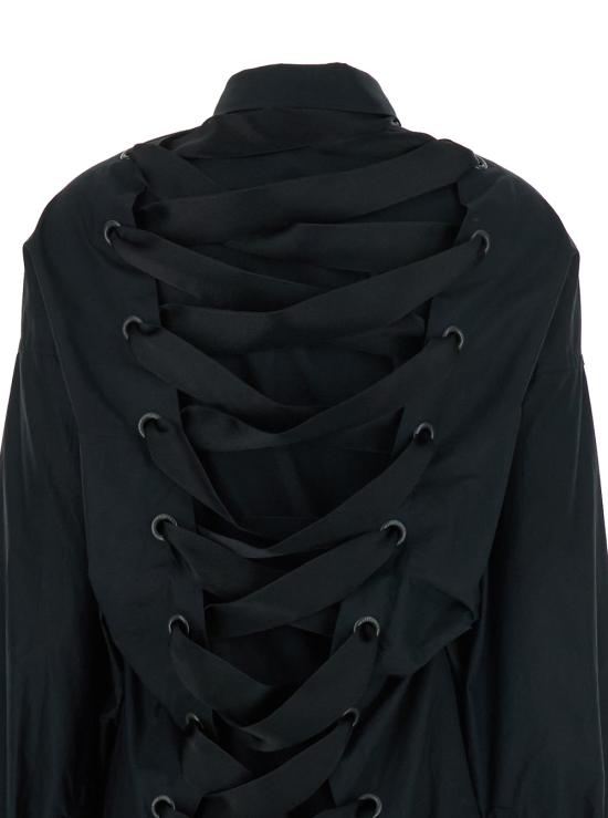 25SS 발렌시아가 블라우스/셔츠 831657TRM281000 Black - BALENCIAGA