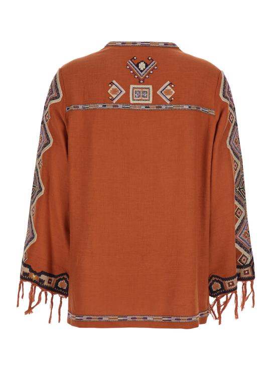 25SS 이자벨마랑 블라우스 HT0668FAC2J09I11BO Orange - ISABEL MARANT
