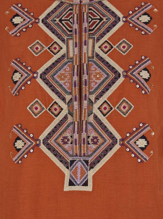 25SS 이자벨마랑 블라우스 HT0668FAC2J09I11BO Orange - ISABEL MARANT