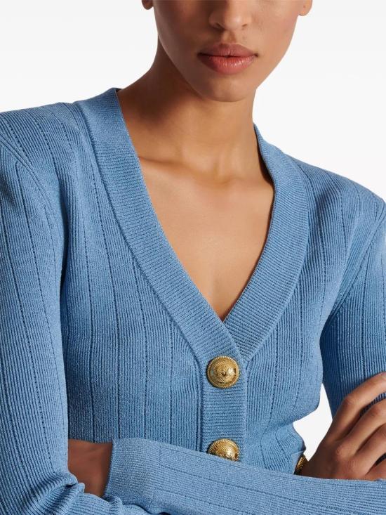  발망 가디건 CF1KL007KB07 - BALMAIN