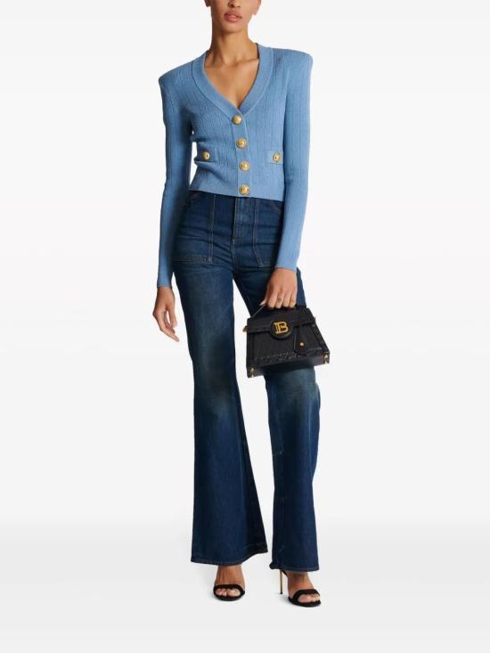  발망 가디건 CF1KL007KB07 - BALMAIN