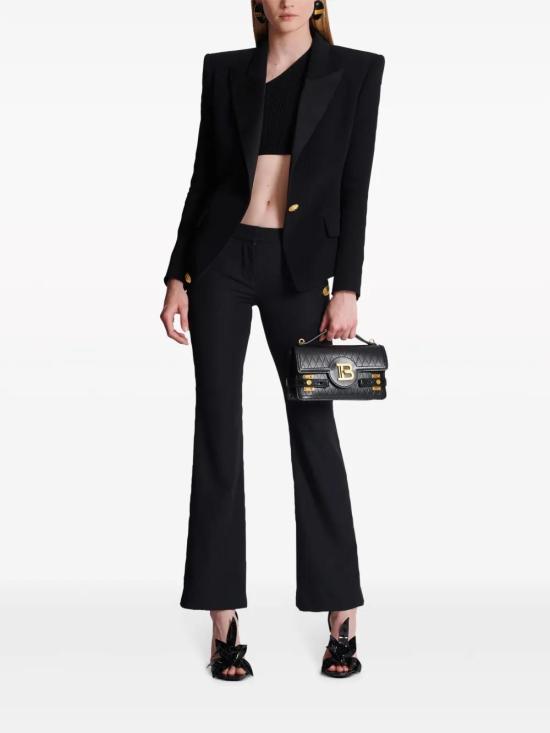  발망 플레어 팬츠 CF0PP250WC09 - BALMAIN