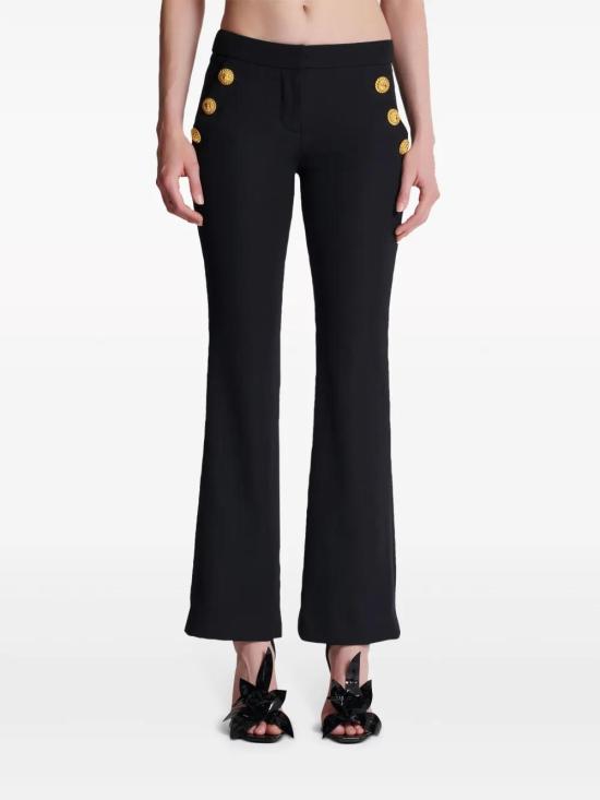  발망 플레어 팬츠 CF0PP250WC09 - BALMAIN