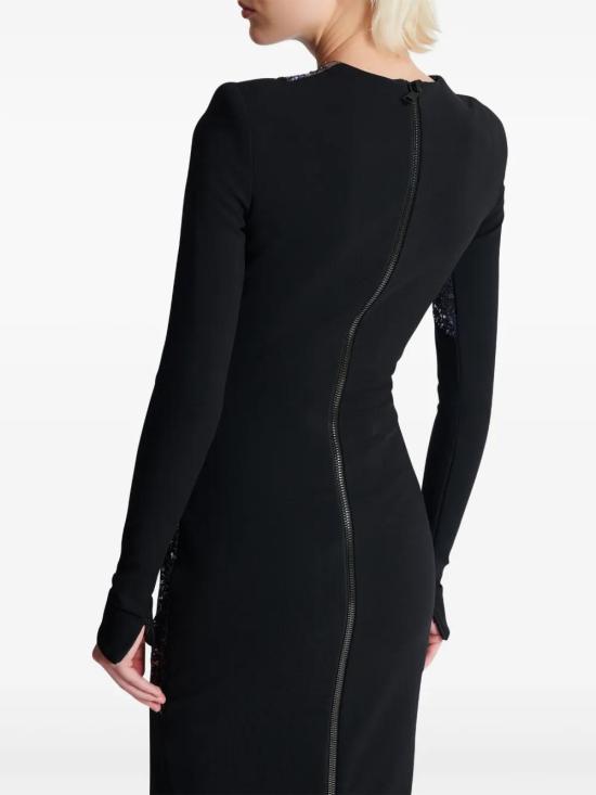  발망 롱 원피스 EF0RR960PC93 - BALMAIN