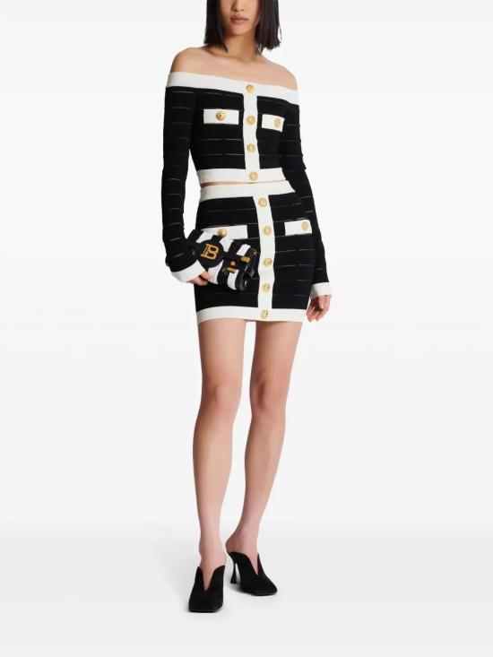  발망 스웨터 DF1AO155KG59 - BALMAIN