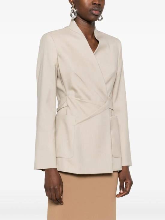  막스마라 수트 자켓 2511041083 beige - MAX MARA