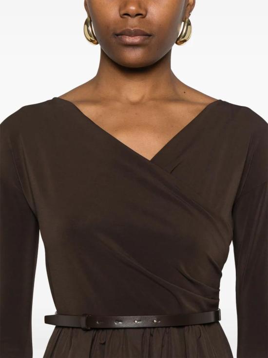  막스마라 숏 원피스 2511621022 brown - MAX MARA