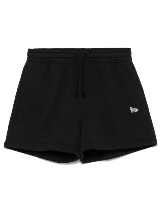 25SS 메종키츠네 베이비 폭스 패치 레귤러 조그 쇼츠  MW01113KM0325 P199 BLACK