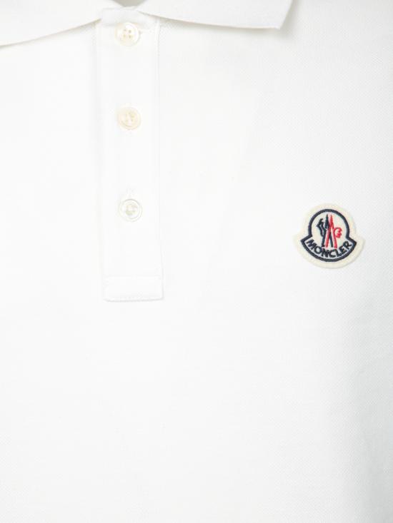 25SS 몽클레어 폴로 티셔츠 8A0002689A16034 WHITE DOM - MONCLER