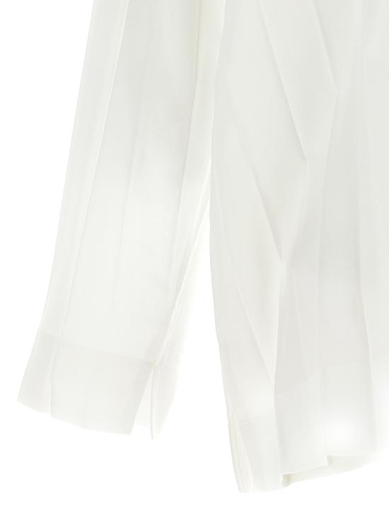  옴므 플리세 이세이 미야케 긴팔 셔츠 HP56FJ30601 WHITE DOM - HOMME PLISSE' ISSEY MIYAKE