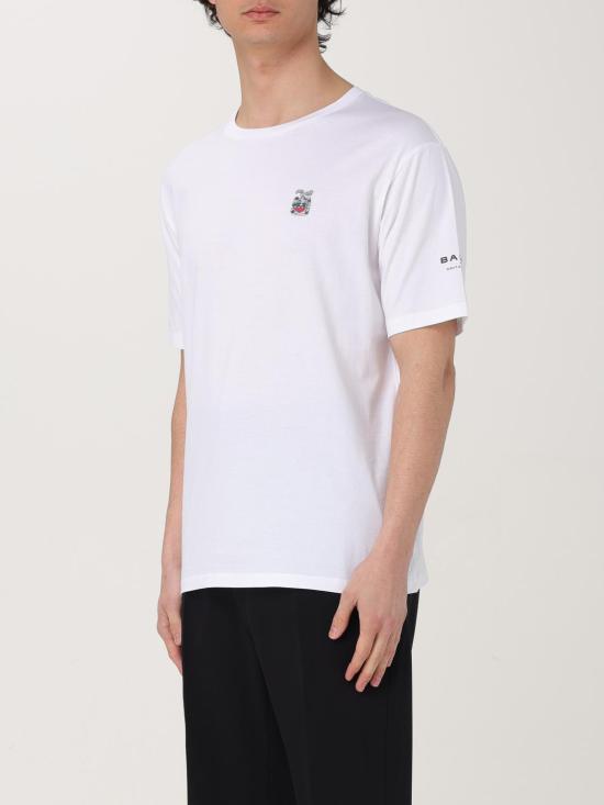  발리 반팔 티셔츠 MJE09DCO018U001 WHITE DOM - BALLY