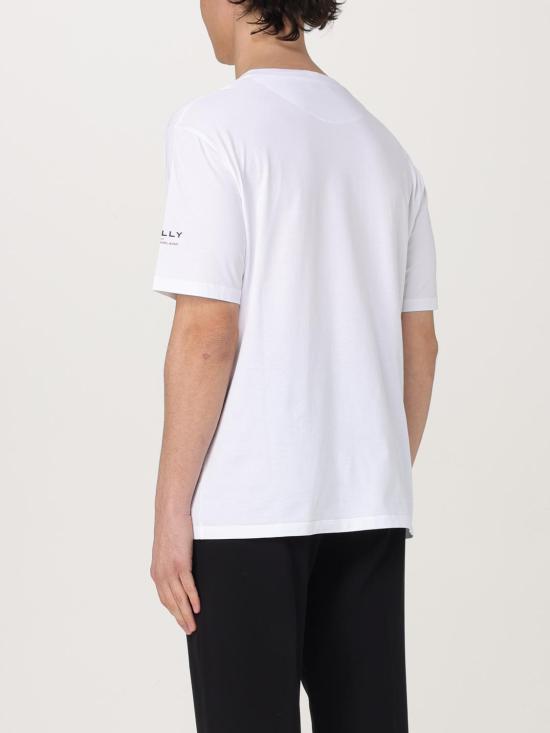  발리 반팔 티셔츠 MJE09DCO018U001 WHITE DOM - BALLY