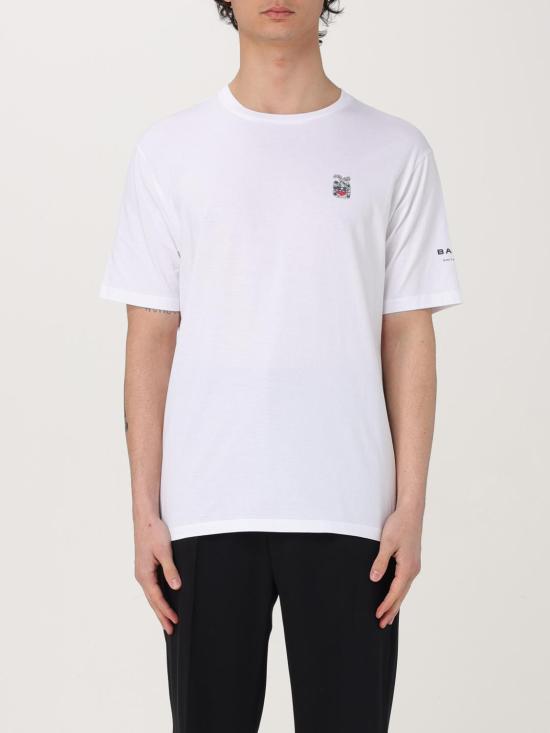  발리 반팔 티셔츠 MJE09DCO018U001 WHITE DOM