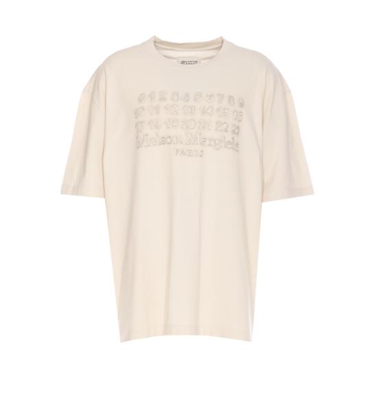 25SS 마르지엘라 반팔 티셔츠 S50GC0705S24567103 ECRU DOM