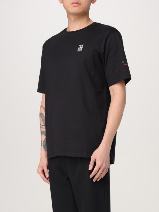  발리 반팔 티셔츠 MJE09DCO018U901 BLACK DOM - BALLY