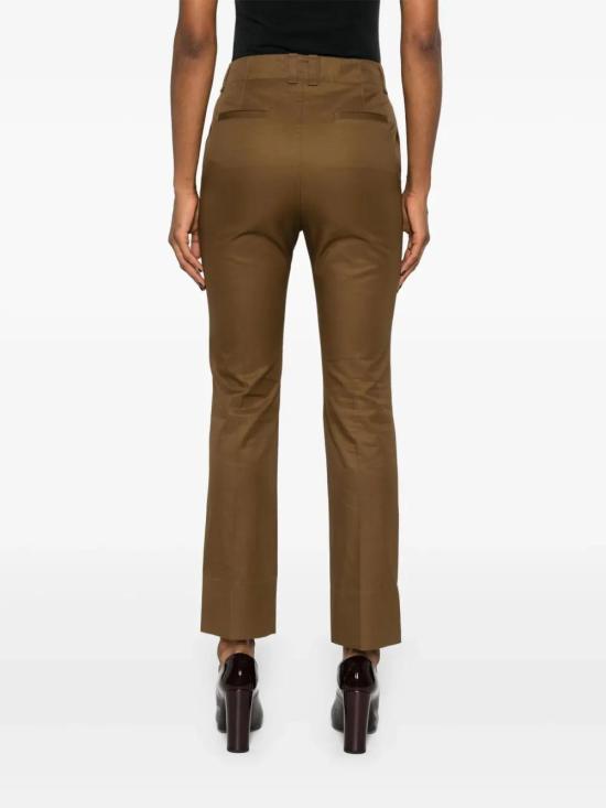  생로랑 스트레이트 팬츠 786680PCEXY3A99 brown - SAINT LAURENT