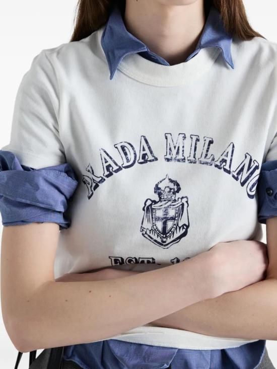  프라다 반팔 티셔츠 3557BSOOO16XQ - PRADA