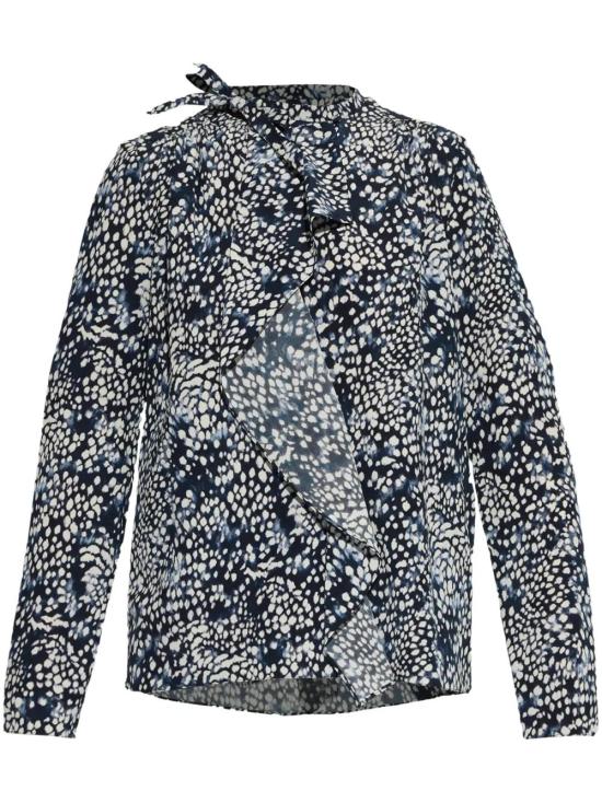  이자벨마랑 블라우스 HT0296FEB3J03I blue