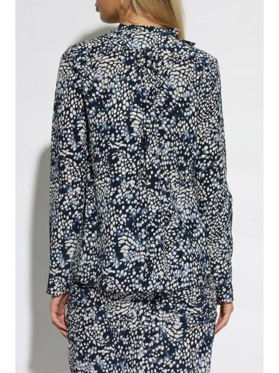  이자벨마랑 블라우스 HT0296FEB3J03I blue - ISABEL MARANT