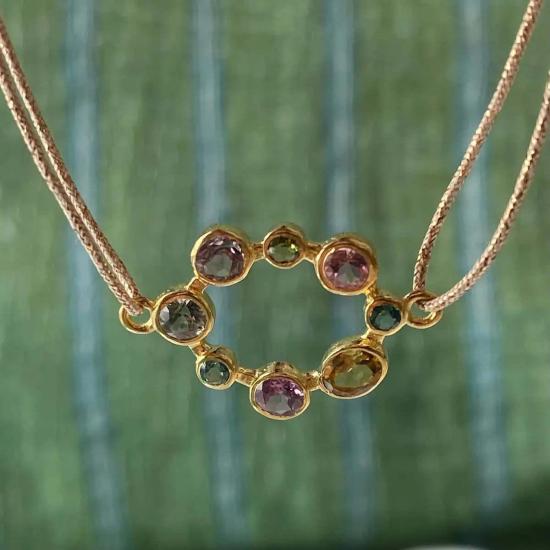  Sophie Deschamps Bijoux 목걸이/팬던트 Paladio 전기석 팔찌