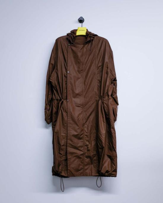  르메르 롱패딩 브루넷 나일론 레인 파카 브루넷 - LEMAIRE