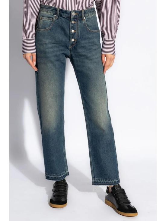  이자벨마랑 데님 팬츠 PA0271FAB1H04I blue - ISABEL MARANT