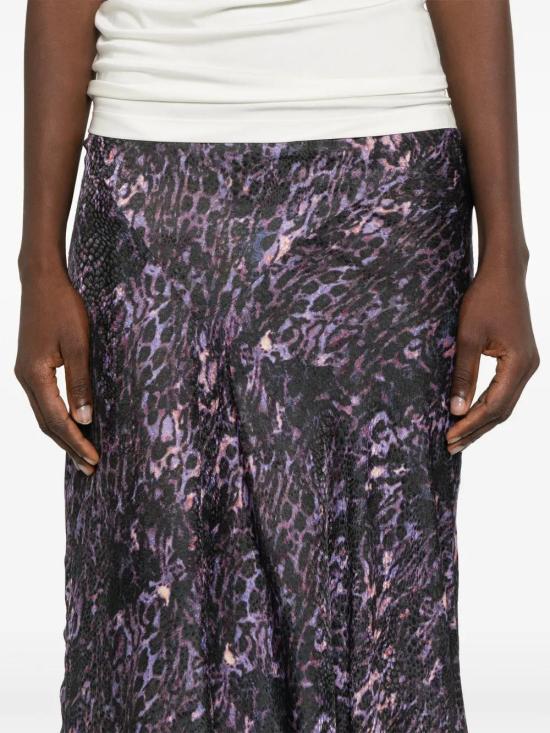  이자벨마랑 미디 스커트 JU0080FAB3J05I plum - ISABEL MARANT