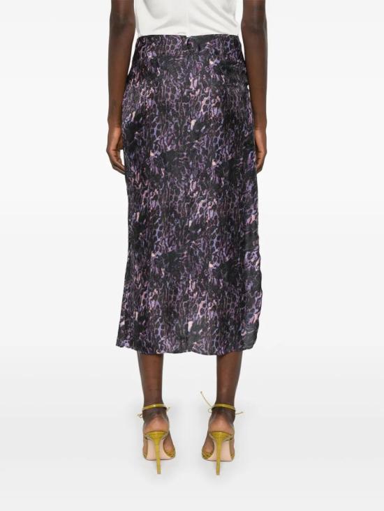  이자벨마랑 미디 스커트 JU0080FAB3J05I plum - ISABEL MARANT