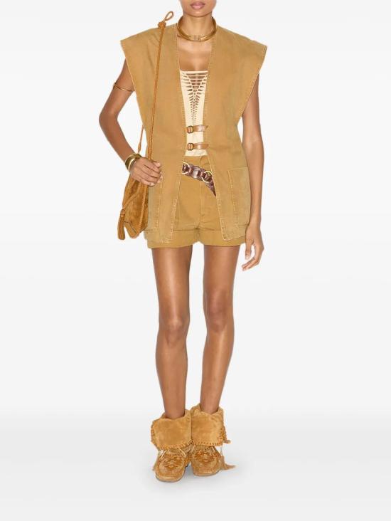  이자벨마랑 베스트 GI0053FAC2F01I camel - ISABEL MARANT