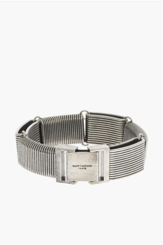  생로랑 브레이슬릿 726413 Y1500 8142 Silver - SAINT LAURENT