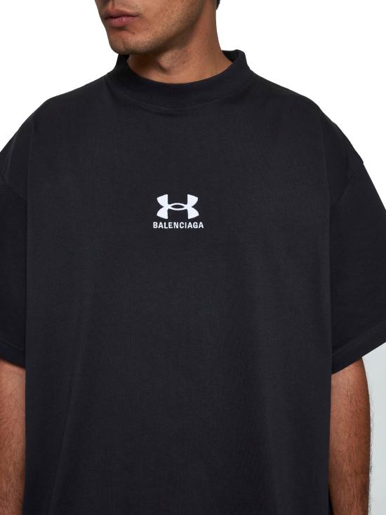 25SS 발렌시아가 x 언더아머 오버사이즈 핏 티셔츠 787349TRVB79034 DOM - BALENCIAGA