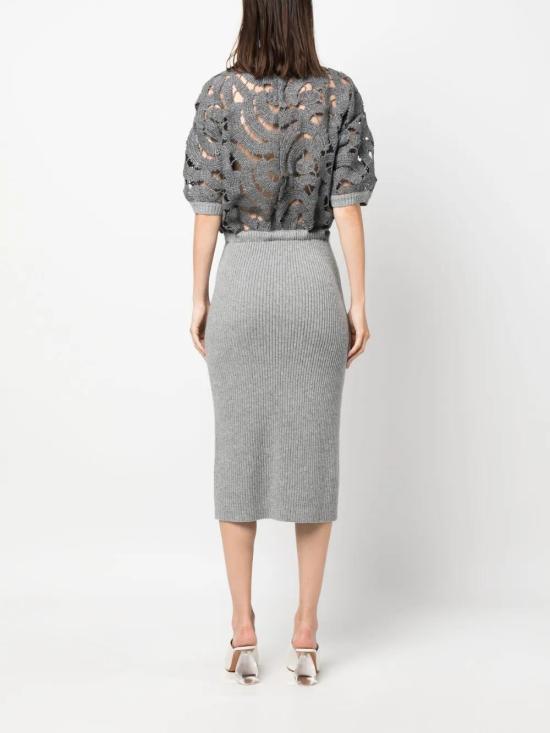  파비아나 필리피 미디 원피스 ABD213F1360000H624 grey - FABIANA FILIPPI