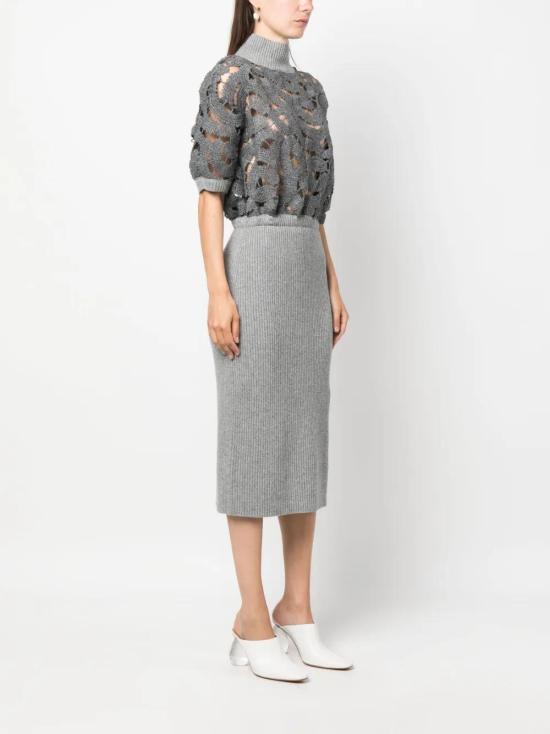  파비아나 필리피 미디 원피스 ABD213F1360000H624 grey - FABIANA FILIPPI