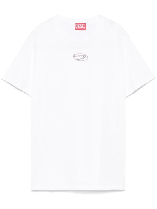  디젤 반팔 티셔츠 A168410CLBR white