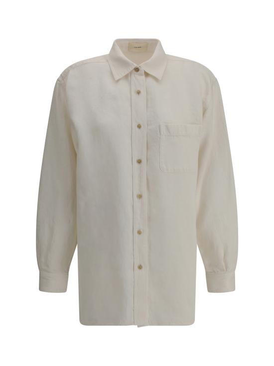 25SS 더로우 셔츠 8740W3654 WHT WHITE