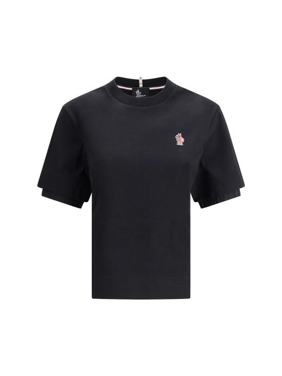 25SS 몽클레어 반팔 티셔츠 K10988C0000189AW1 999 BLACK