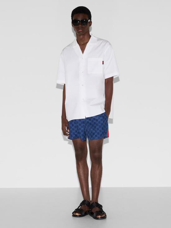 25SS 구찌 스윔팬츠 815602XHAJ3 4735 Blue - GUCCI