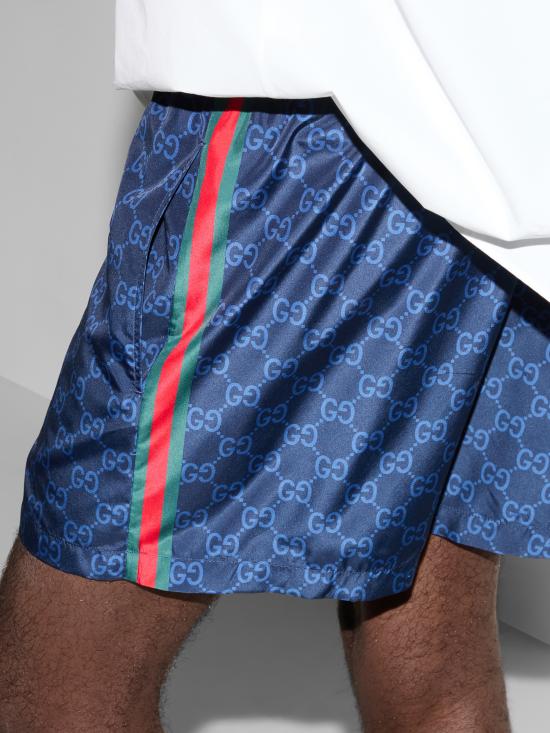 25SS 구찌 스윔팬츠 815602XHAJ3 4735 Blue - GUCCI