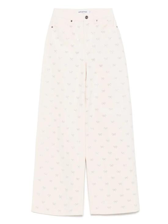  셀프 포트레이트 데님 팬츠 SS25829PC