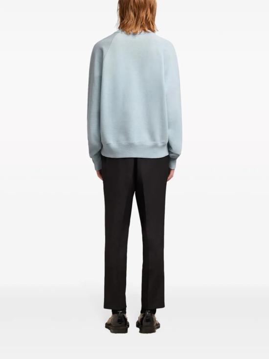  아미 긴팔 티셔츠 E24USW005747 blue - AMI