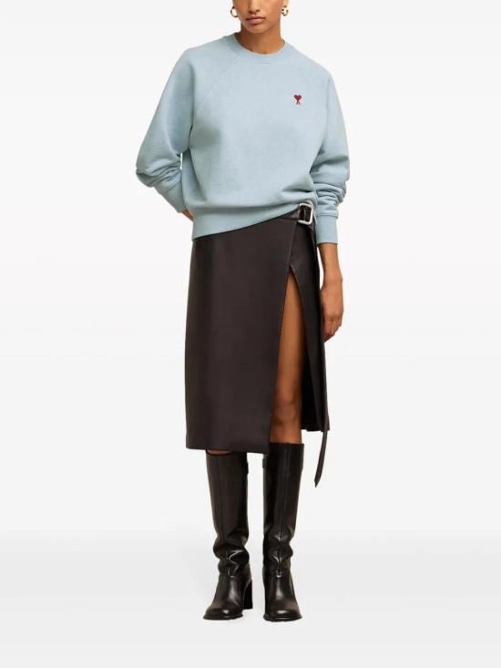  아미 긴팔 티셔츠 E24USW005747 blue - AMI