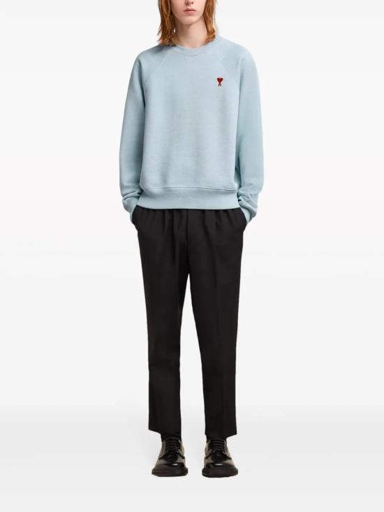  아미 긴팔 티셔츠 E24USW005747 blue - AMI