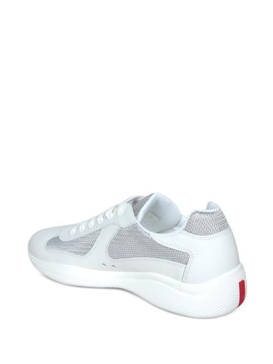 26SS 프라다 아메리카 컵 스니커즈 4E3400 6GW F0J36 White - PRADA