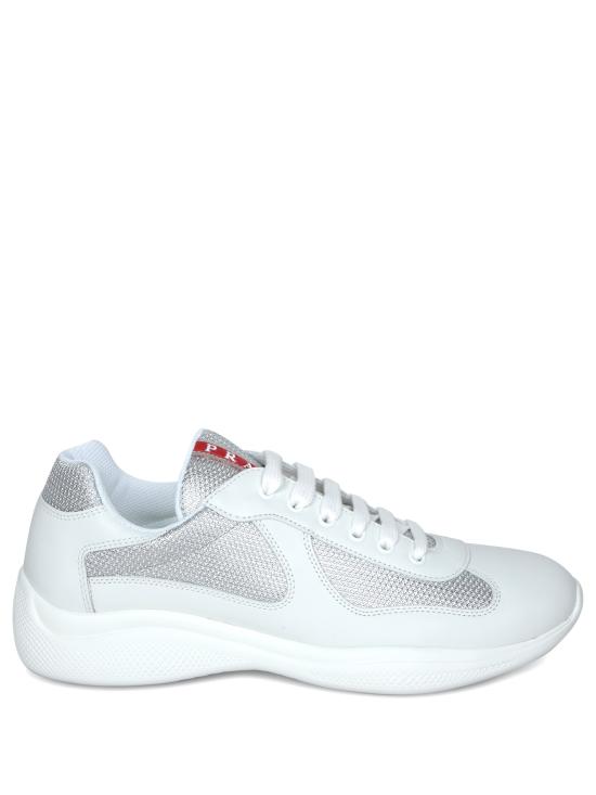 26SS 프라다 아메리카 컵 스니커즈 4E3400 6GW F0J36 White