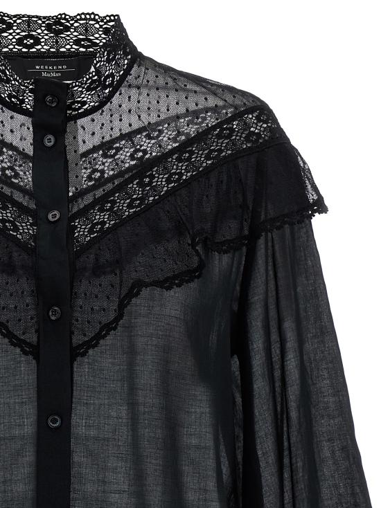 25SS 위켄드막스마라 블라우스 2515111013600002 Black - WEEKEND MAX MARA