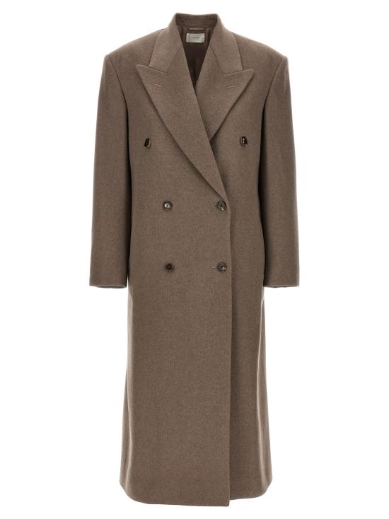 24FW 더로우 코트 8409W2842BQM Brown