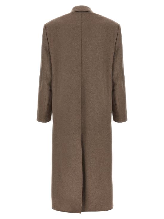 24FW 더로우 코트 8409W2842BQM Brown - THE ROW