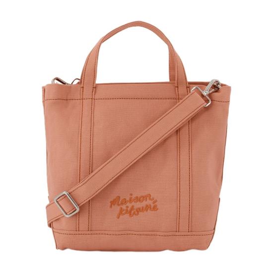 25SS 메종키츠네 토트백 LW05103WW0107 0088 pink - MAISON KITSUNE
